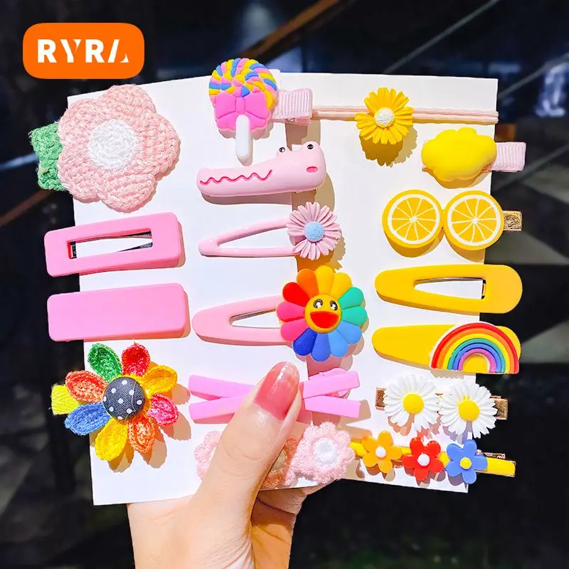 

8 шт./1 комплект, детские заколки для волос