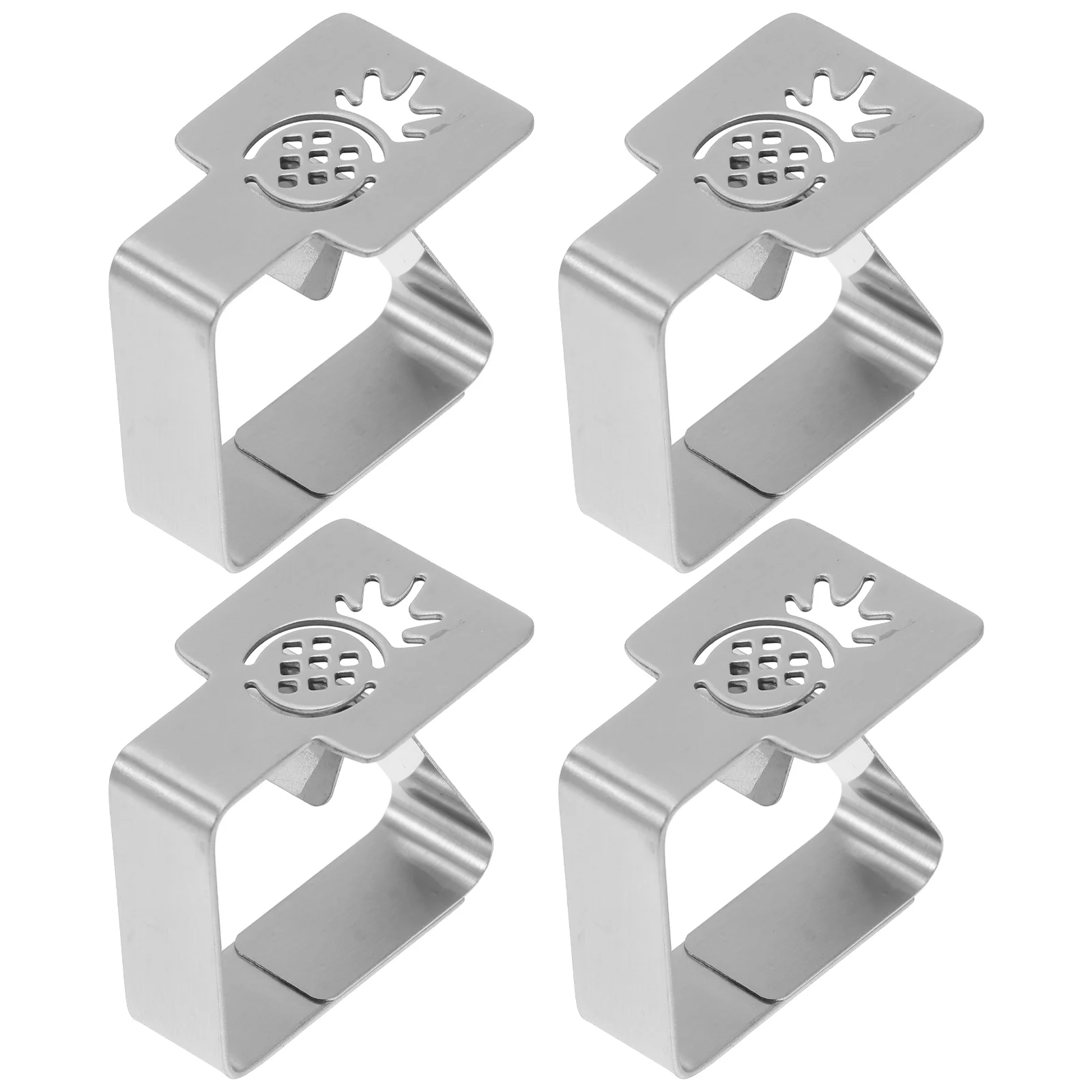 

4Pcs Steel Table Cover Holders Steel Table Cover Clamps Table Cloth Holders Flexible Table Cloth Clip