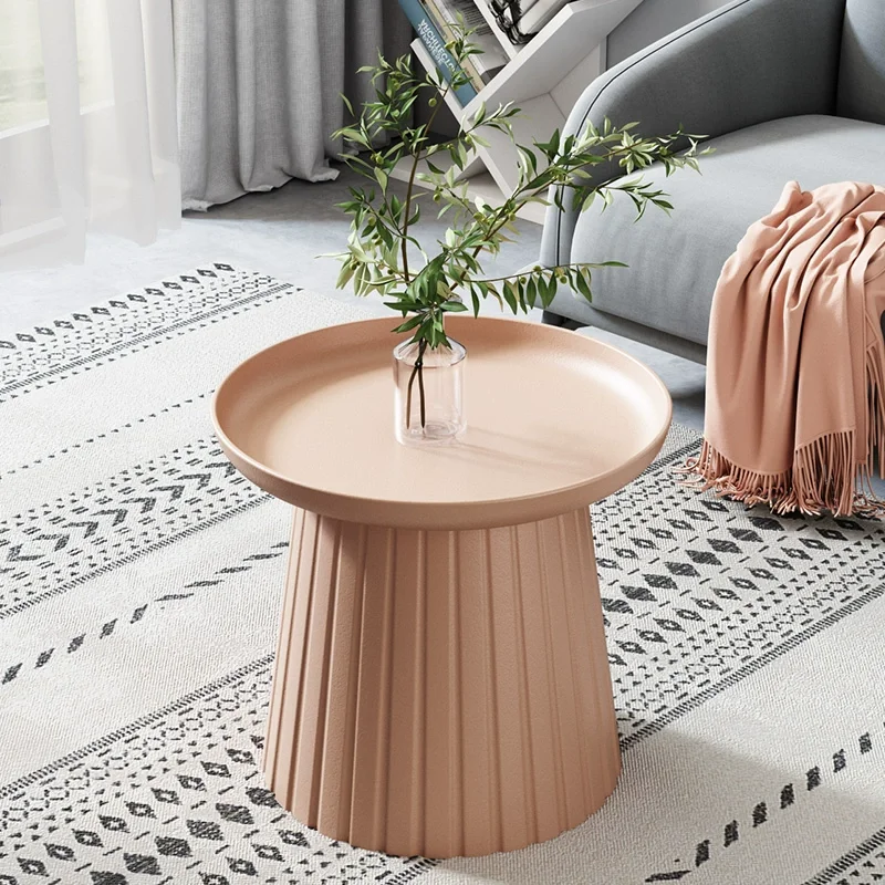 

Round White Bed Side Table Small Center Outdoor Bathroom Low Entryway Coffee Tables Luxury Black Mesas De Jantar Home Furniture