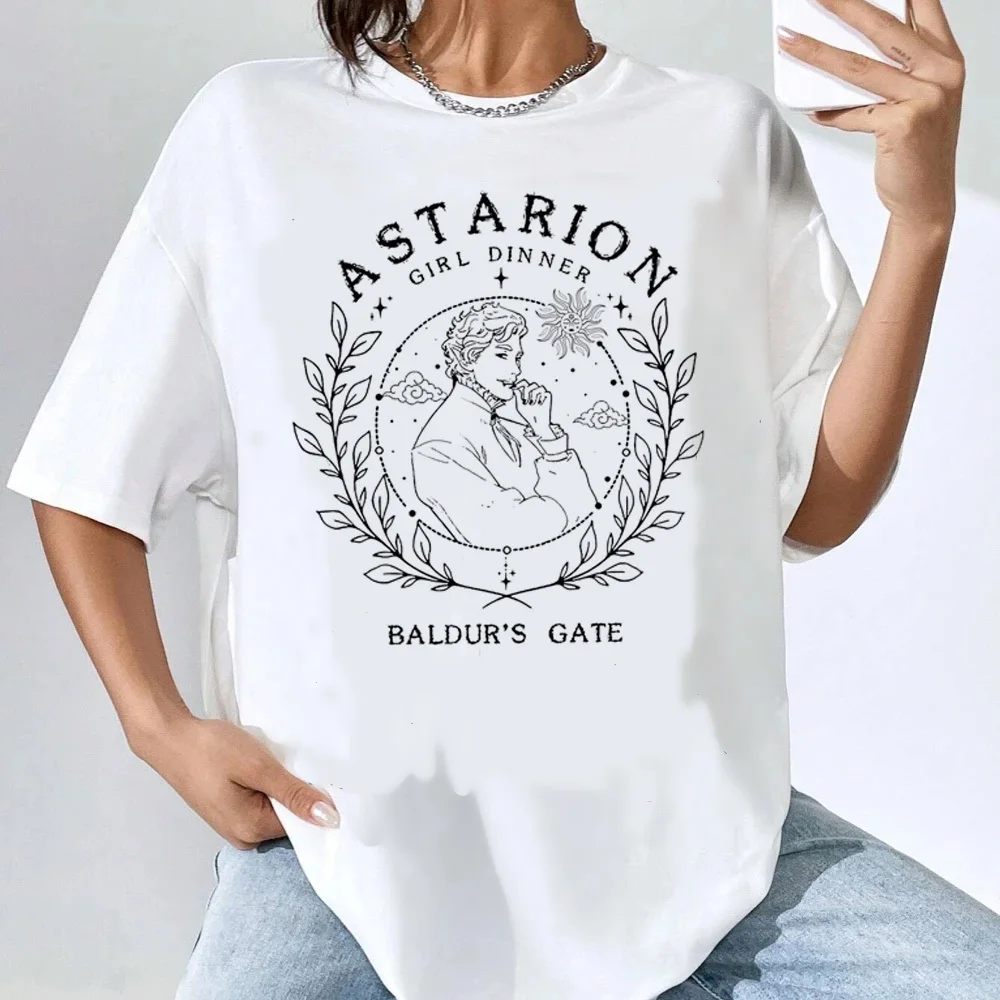 Astarion tshirt teen University korean clothes Comfortable Digital t-shirt Trendy Punk Pop Culture women Classic