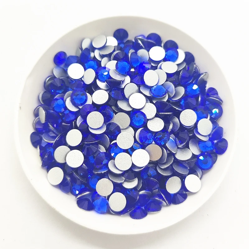 SS3-SS60 сапфировое стекло с плоской задней частью и стразами высокое качество