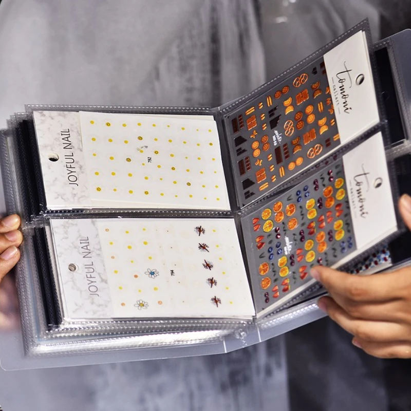 Альбом для маникюра с карманами 80/240 отделений