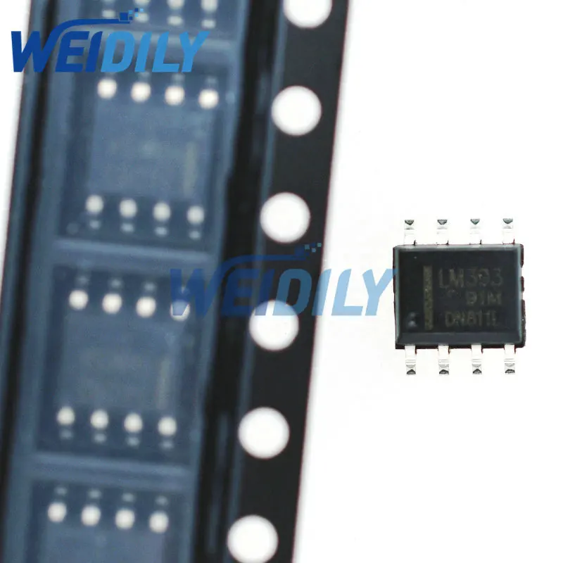 

10 шт. LM393 LM393DR LM393D SMD усилитель SOIC8 SOP-8 Новый IC