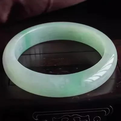 Ювелирные изделия zheru браслет из натурального бирманского нефрита 54 мм-62 мм