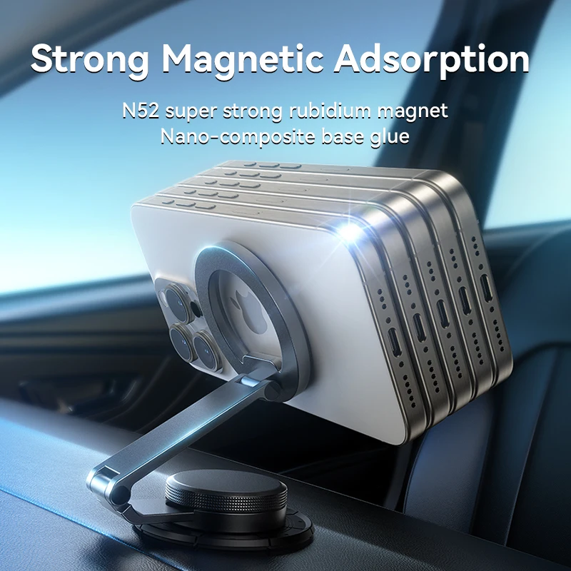 Магнитный автомобильный держатель для телефона Joyroom полностью Металлическая