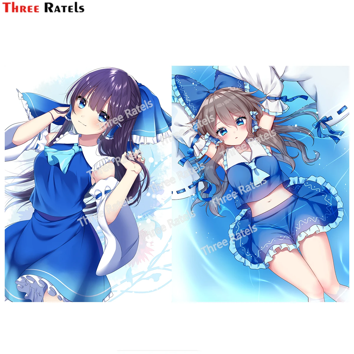 

Three Ratels H218 Hakurei Reimu Touhou Sticker For Windshield Decoration Vinyl Material Waterproof Decals