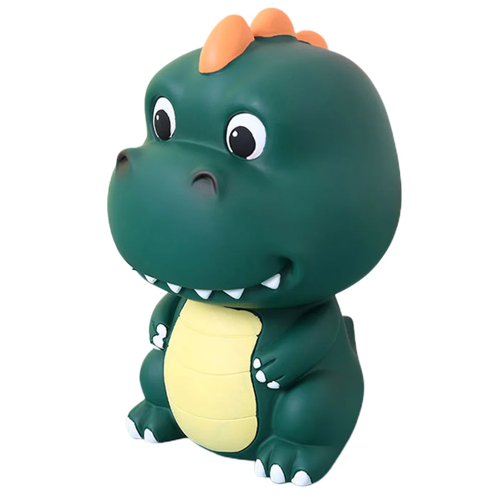 

Decor Desktop Saving Jar Kids Money Animal Vinyl Coin Holder Adornment Dinosaur Child Saving Pot