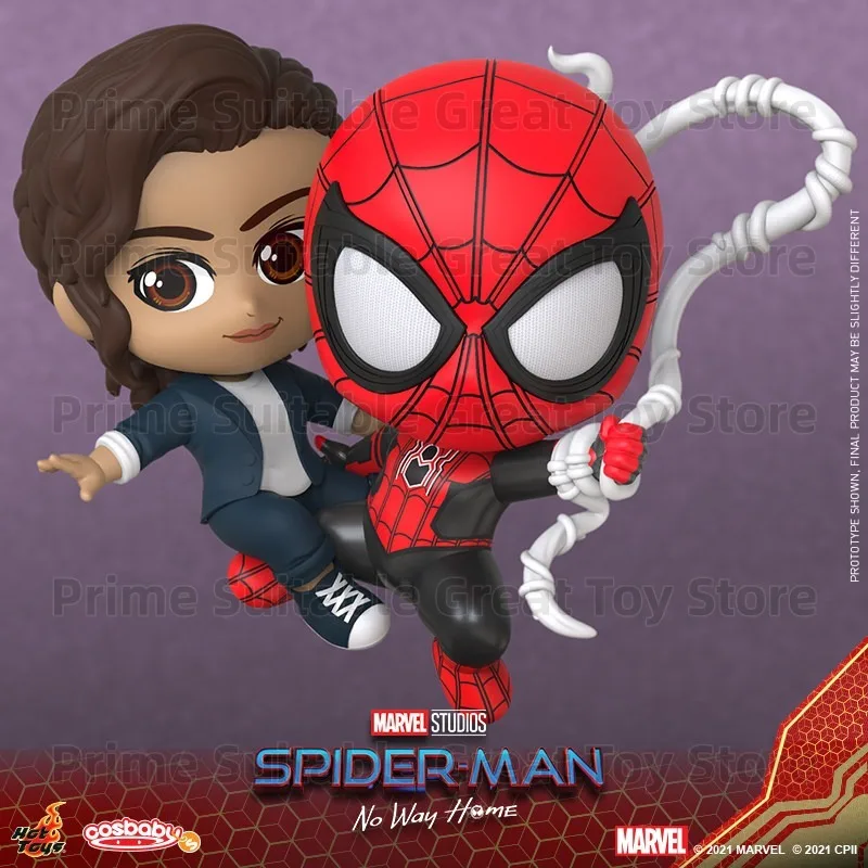 Фото В наличии: Оригинальная фигурка Hot Toys Spider-Man: No Way Home Spider-Man MJ Doctor Strange COSBABY, подарок и коллекционный предмет №5
