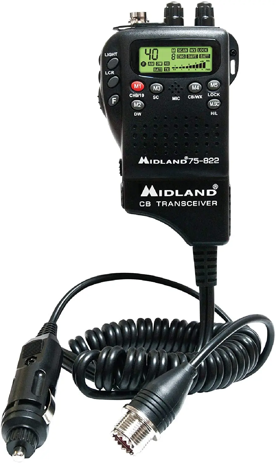 

75-822 40 Channel CB-Way Radio
