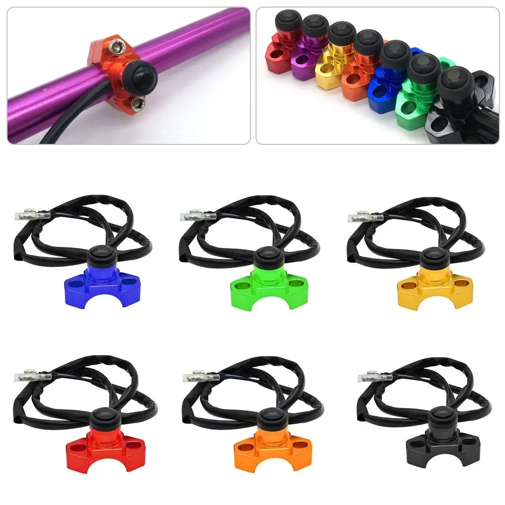 

Supplies Motorcycle Engine Button Repair Handlebar Momentary Push Button Aluminum Alloy Engine Kill Switch Motorbike