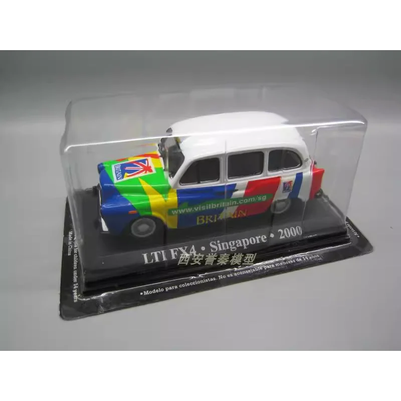 Коллекционная модель автомобиля IXO 143 LTI FX4 SINGAPORE 2000 TAXI из литого металла, сувенир, украшение для витрины, подарок (art.: 3920dbe8fd183) - 3920dbe8fd183