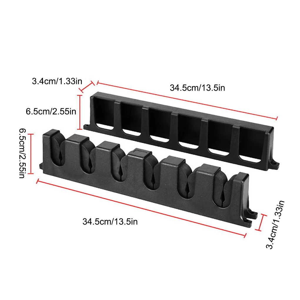 

Wall-Mounted Fishing Rod Holder Vertical Self-Lock Fishing Rods Hanging Rack Home Garage Wall Storage Pole Stand