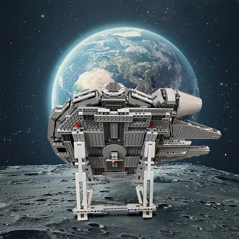 Вертикальная подставка для Millennium Falcon 75257 SETBRICKS