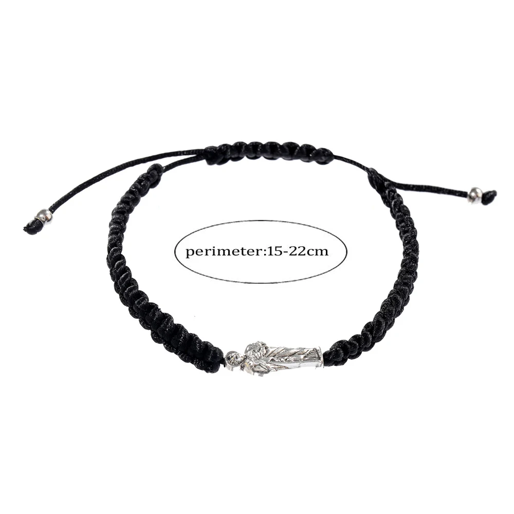 Мексиканские Католические Браслеты Из Зеленых Бусин