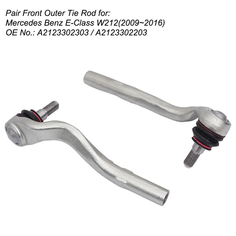 Пара переднего моста внешняя рулевая тяга наконечники шарового шарнира для Mercedes