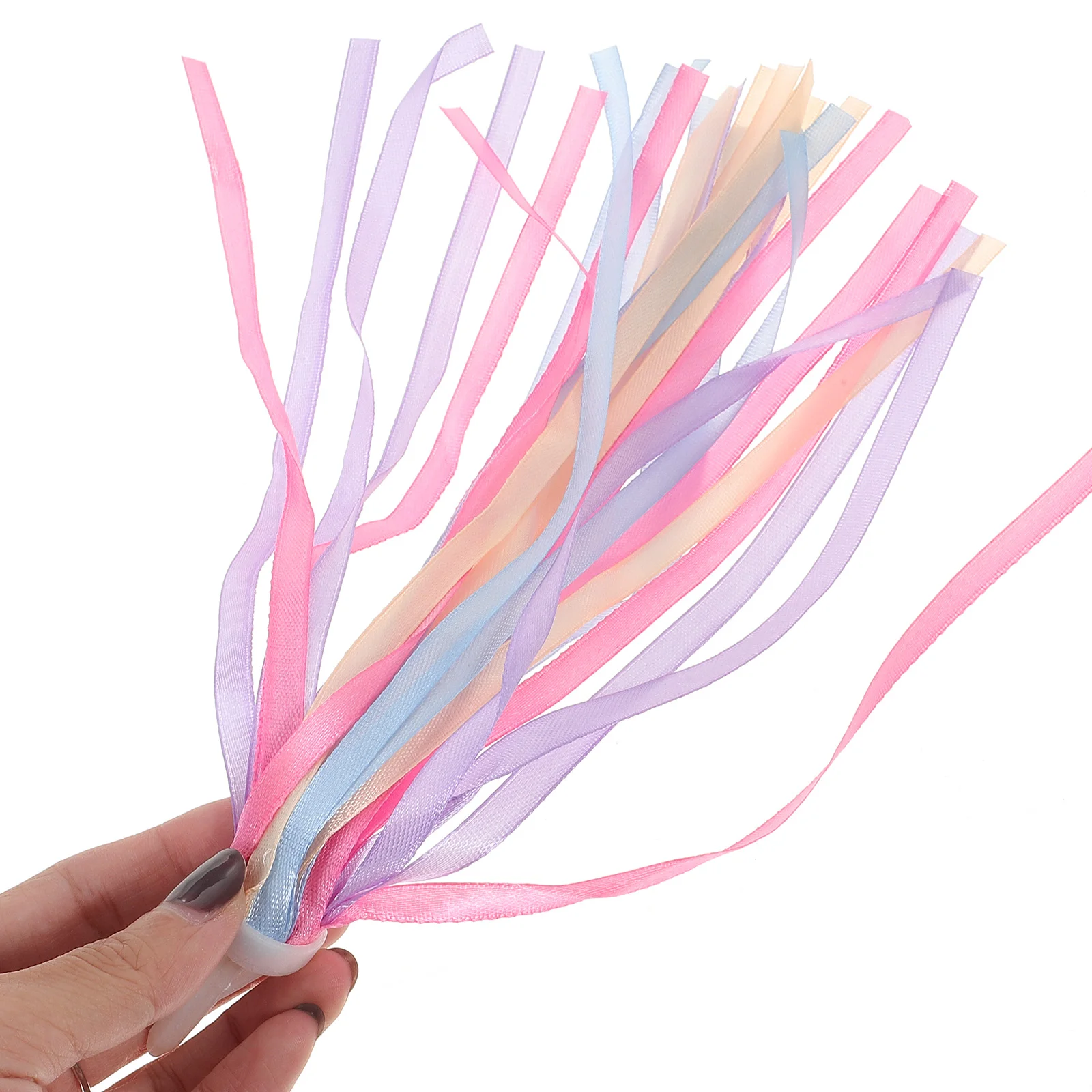 

Bike Streamers Handlebar Tassels Kids Ribbonscooter Streamertassel Girls Grips Rainbow Bow Ribbons Handles Bikes Accessories