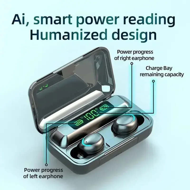 F9 5C Беспроводные Bluetooth-наушники Tws Водонепроницаемые наушники-вкладыши с