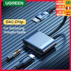 Кабель-адаптер UGREEN с USB C на AUX, 3,5 мм