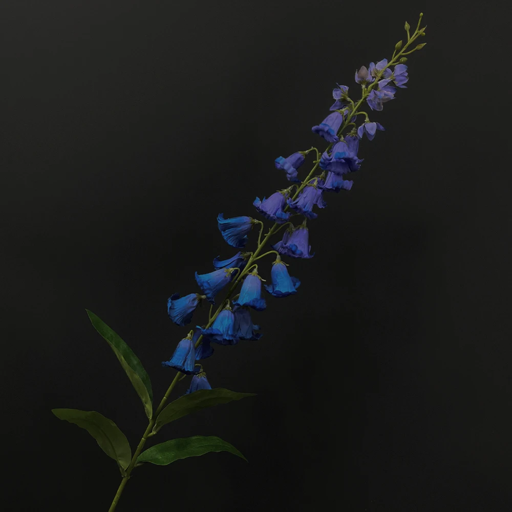 

Солнечный, ветки лилии, цветы колокольчика, искусственные цветы, шелк