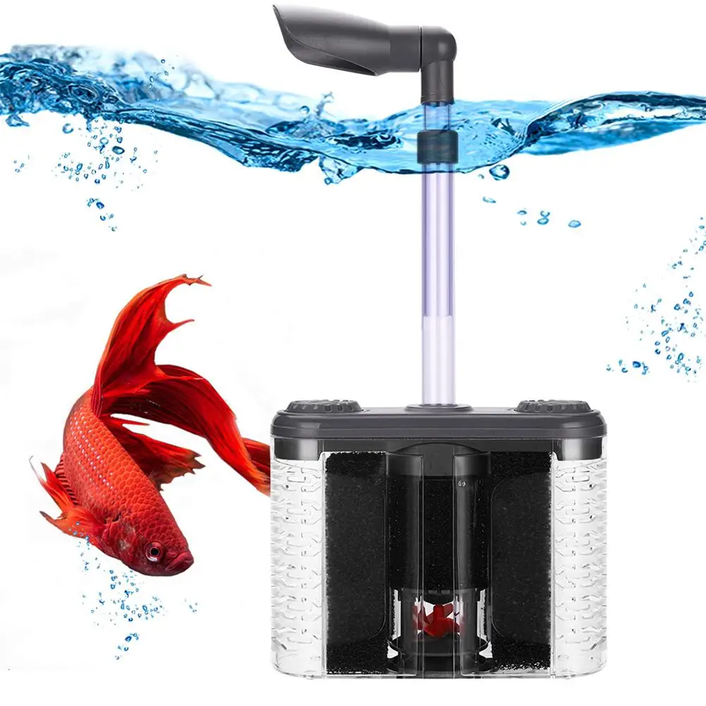 

Aquarium Filter Fish Tank Air Pump Skimmer Biochemical Sponge Filter Aquarium Filtration Filter Aquatic Pets Fish Products Drop