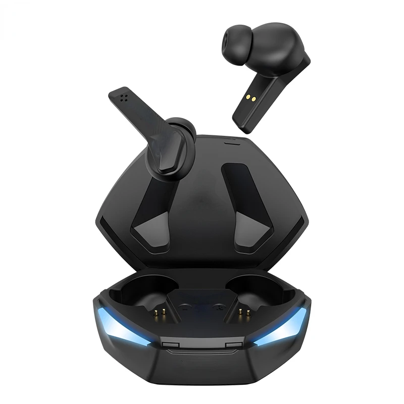 

RUSAM GA33 Gamer Headset Low Latency Bluetooth Headphones TWS Wireless Bass Touch Control Earbuds HD Noise Cancellation Earphone
