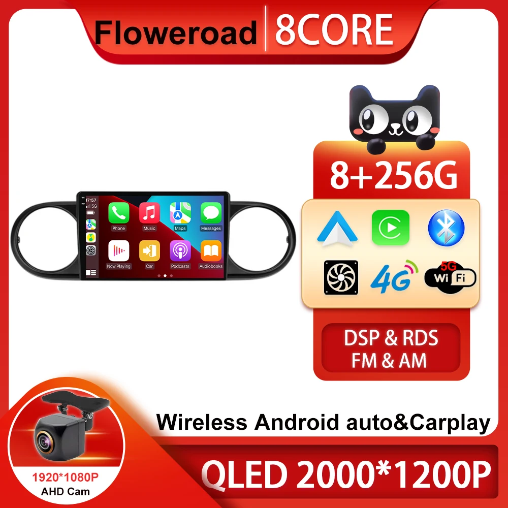 Android 13 для Toyota Rumion Tacoma Avalon 2009-2019 автомобильный радиоприемник мультимедийный плеер