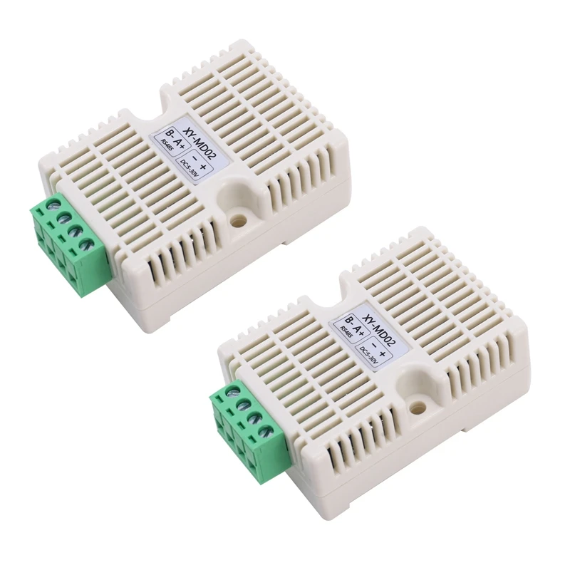 

2X Temperature Humidity Transmitter RS485 SHT20 Sensor Modbus RTU Acquisition Module Transducer High Precision