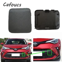front trailer cover cap front bumper tow hook cover cap for toyota c hr chr 2021 2022