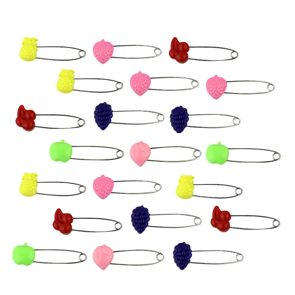 

50 Pcs Safety Pin Small Infant Clothing Calabash Safety Abs Knitting Safety Child