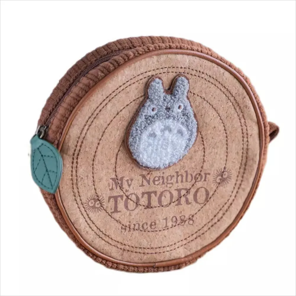 

Новый милый Детский вельветовый кошелек Kawaii с рисунком аниме Мой сосед Тоторо, маленькие бумажники, косметички для женщин