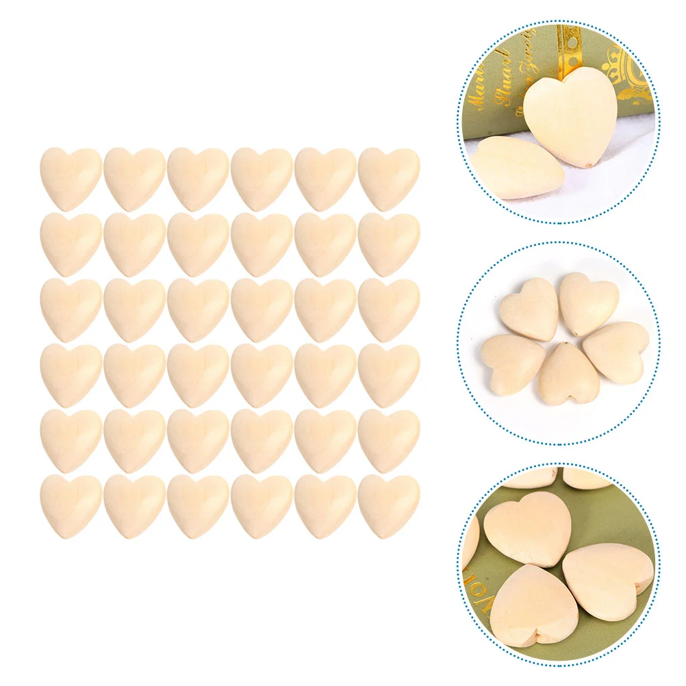 

Beads Heart Woodenvalentine Wood Unfinished Hearts Making Diy Day Spacer Crafts Loose Jewelry S Craft Bead Garland Bracelet
