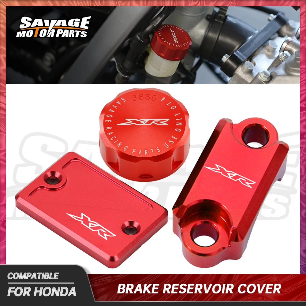 

XR Brake Reservoir Cover Fluid Oil Cap For XR650L XR600R XR250L XR400 XR250 XR230 Motard Motorcycle Parts Clamp Handle Bar Cover