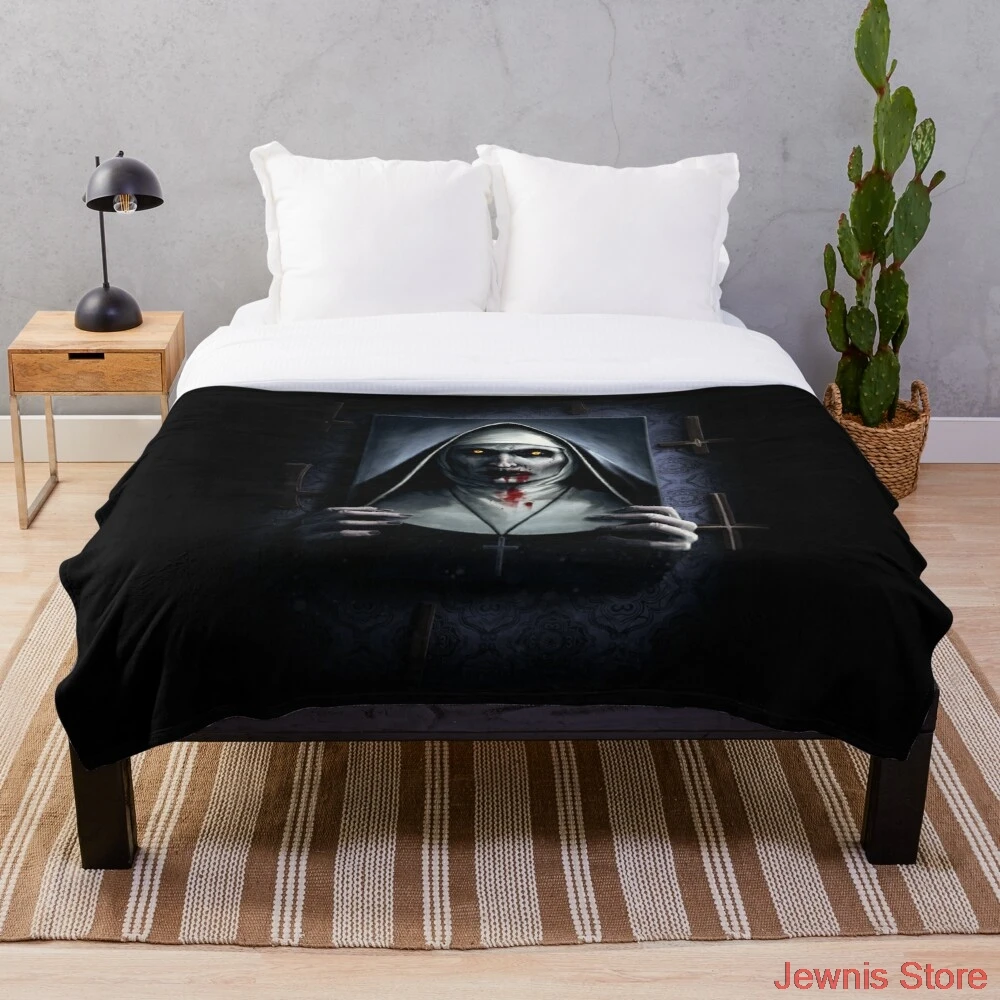 

Одеяло-покрывало Valak с рисунком, теплое украшение для кровати и дивана, подходит для мужчин и женщин