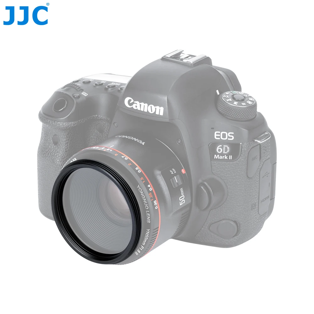 Защитная бленда JJC 58 мм для объектива YongNuo YN 50 f/1 8 II
