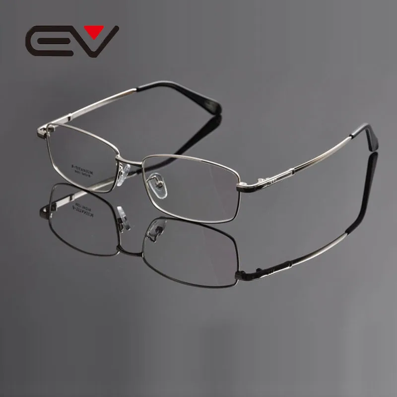 

2015 EV Full Frame Eyeglasses New Super Flexible Temple Optical Frame Memory alloy Eyeglasses Frame for Myopia Lens EV0947