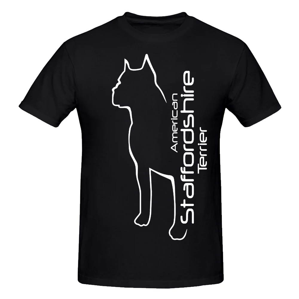 

Novelty Awesome American Staffordshire Terrier T Shirts Graphic Cotton Streetwear Short Sleeve Birthday Gifts Amstaff T-shirt