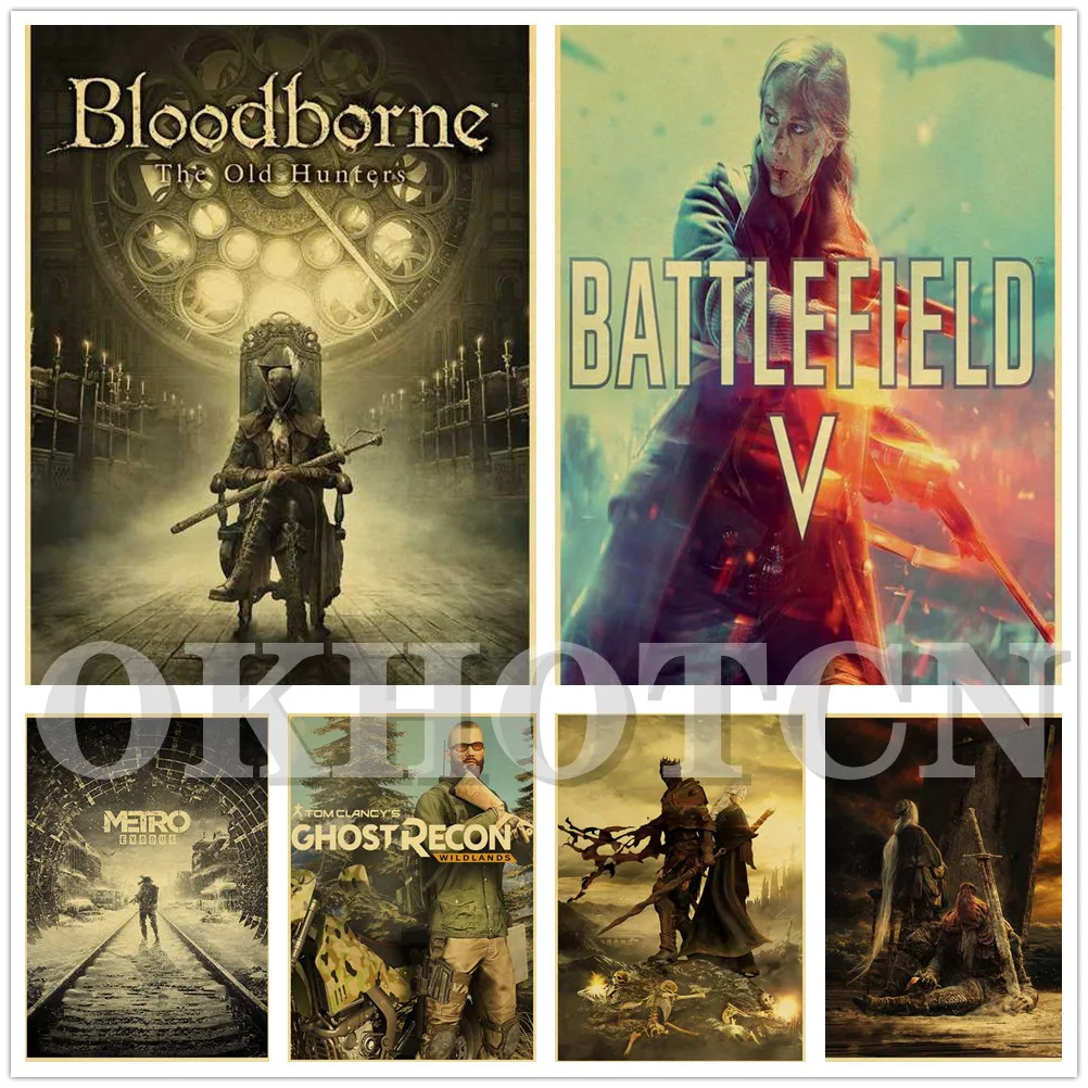 

Classic Game Vintage Wall Decoration Metal Tin Game Video Tin Sign Metal Print Posters Kids Room Decor Metal Wall Plates Plaques