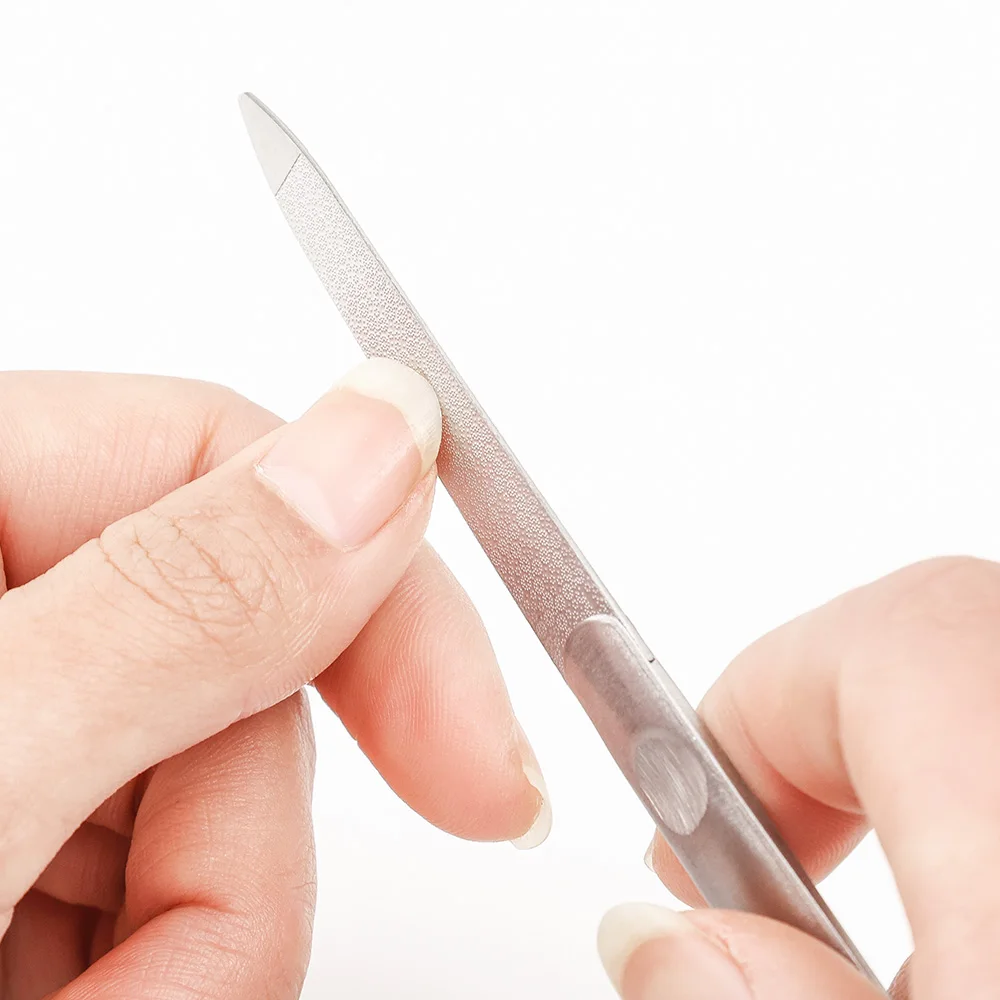 

Double Sided Nail Files Stainless Steel Manicure Pedicure Grooming for Professional Finger Toe Nail Care Tools Nail Art Tools