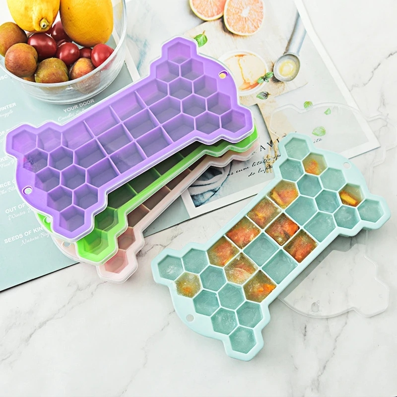 

30 Cavities Silicone Ice Cubes Moulds Flexible Ice Cube Trays Ice Cube Moulds Reusable Ice Cube Makers Silicone Material