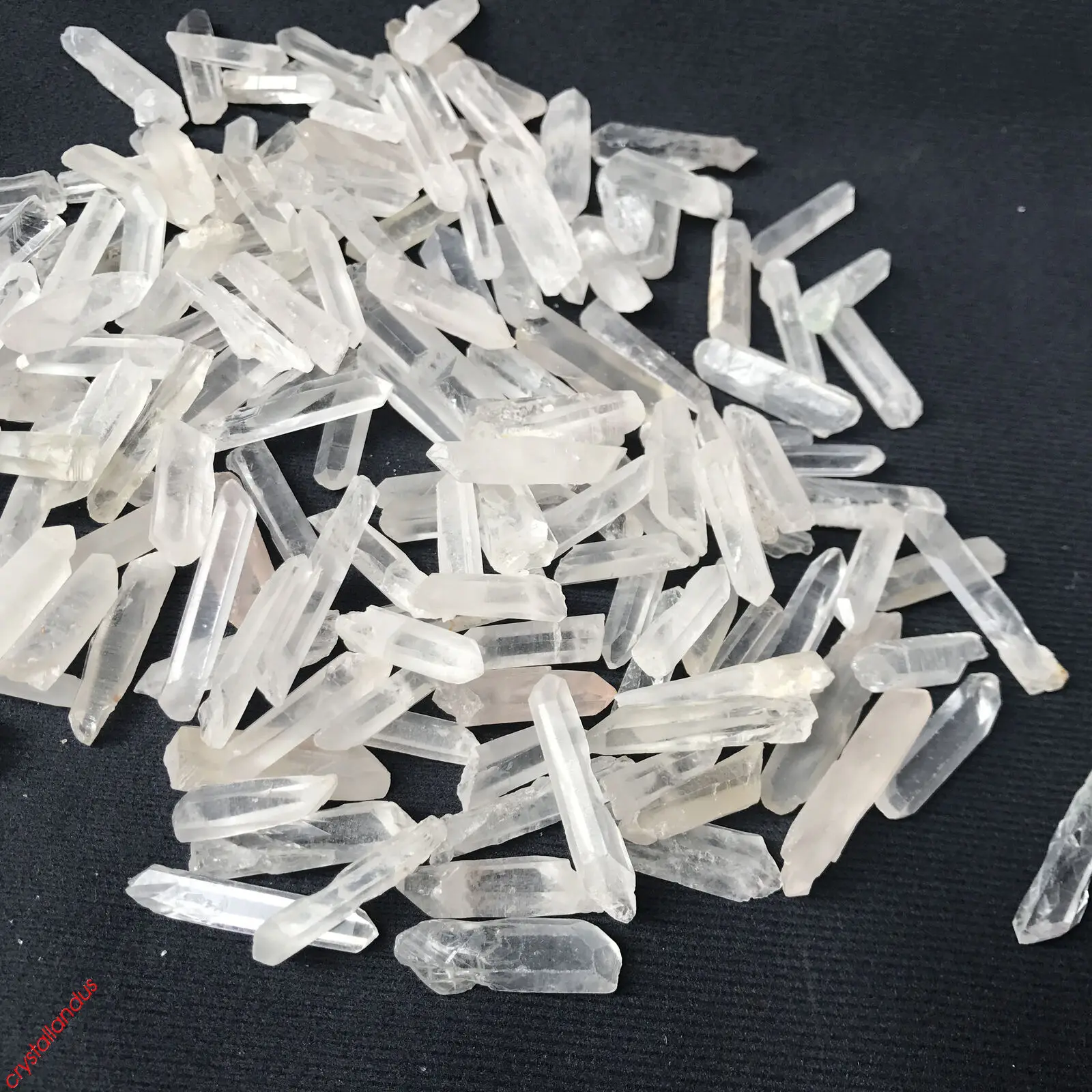 

50g natural clear quartz lemurian quartz crystal point gem rock 8-15pcs healing