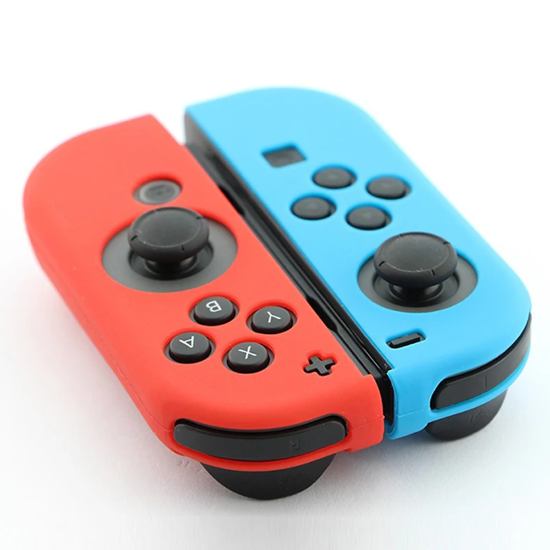 

NS Controller shell For Nintend Switch Joy-Con Controller Protective Anti-Slip Soft Silicone Skin Case Cover Sleeve Frame Grip