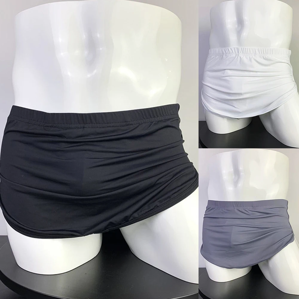 

Mens Soft Comfort Bugle Pouch Home Boxer Shorts Boxers Pants Underwear Sexy Briefs Adults Boys Trunks Breathable Underpants