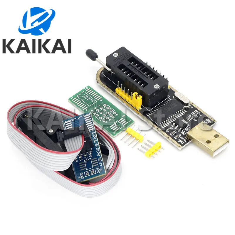 USB-программатор CH340 CH340G CH341 CH341-A 24 25 Series EEPROM Flash BIOS с программным обеспечением и