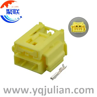 Auto 4pin plug 7283-6134-70 7283-6134 wiring electrical cable harness connector MG655420-3 MG 655420-3 with terminals