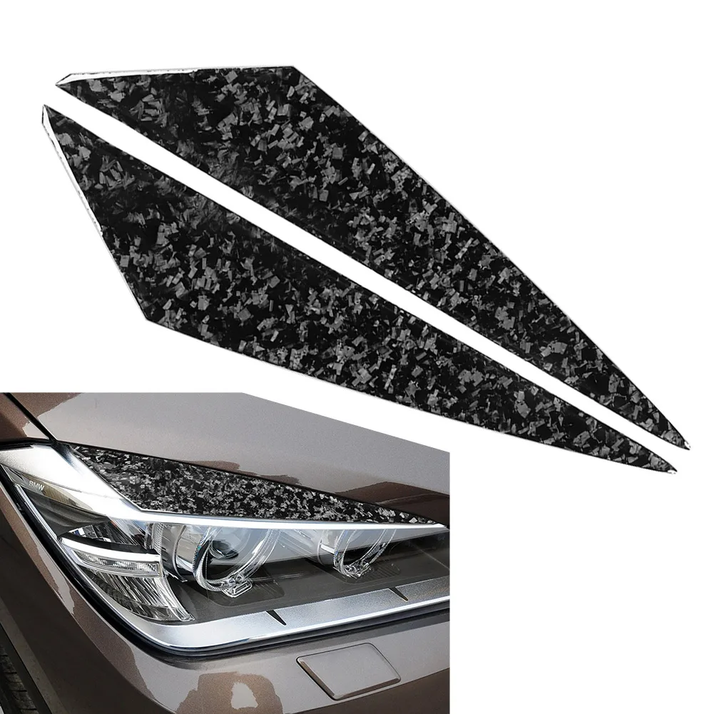 

E84 2009-2015 Car Headlight Eyebrow Trim Eyelid Cover Decorative For BMW E84 X1 2009 2010 2011 2012 2013 2015 Exterior Parts