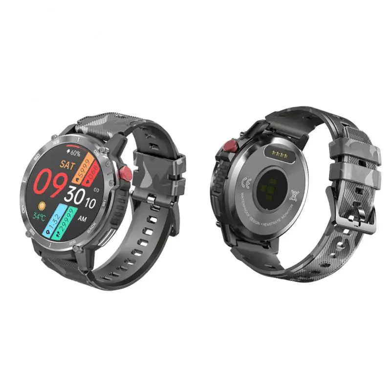 

Healthy Monitor Smart Watch 1.6 Inch Hd Screen Heart Rate Fitness Bracelet Call Smartwatch 2023 New Men Gift C22 Hot