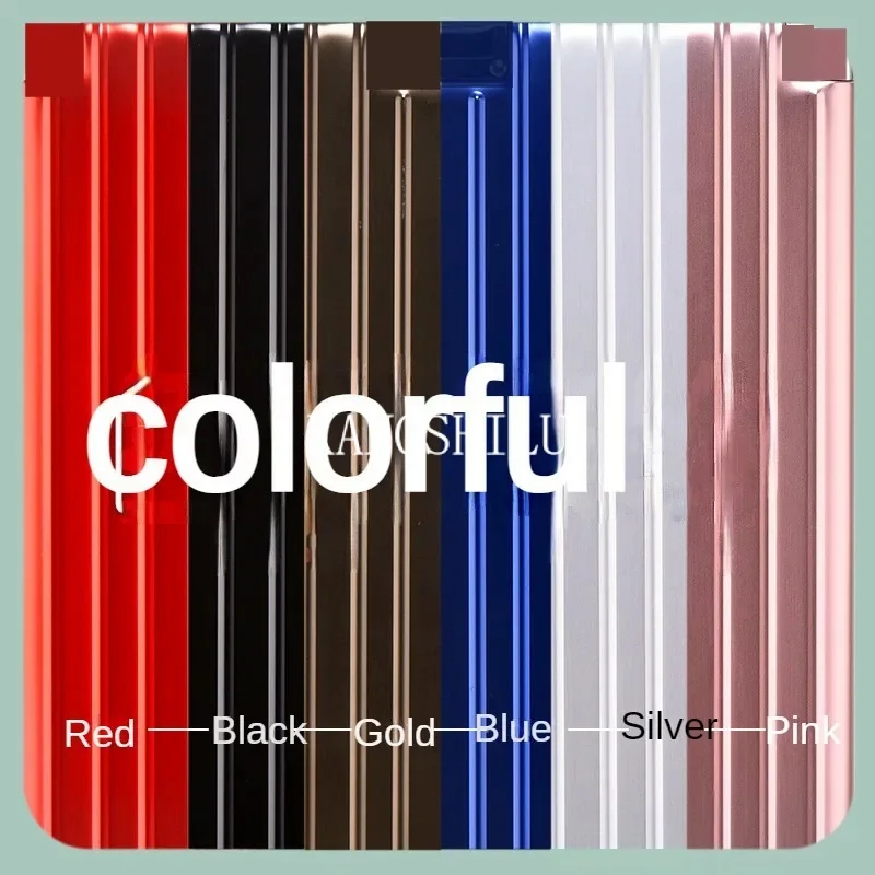 Чемодан на колесиках KANGSHILU из алюминиевого сплава с колесами