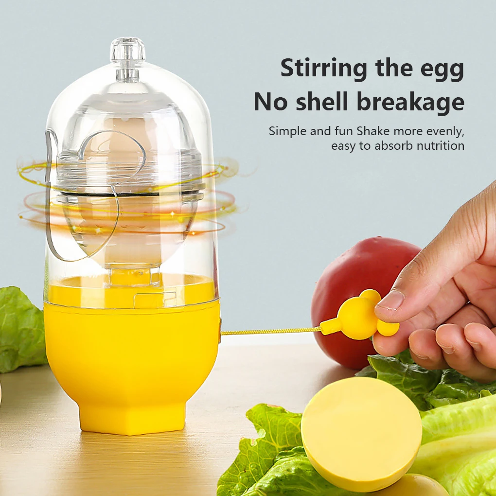 Kitchen Egg White Yolk Mixing Tools Scrambled Eggs Maker Scrambler Handheld Removable Washable Indoor Kitchen Restaurant