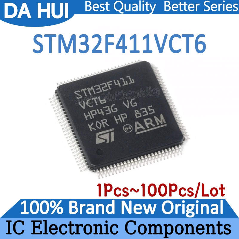 

STM32F411VCT6 STM32F411VCT STM32F411VC STM32F411V STM32F411 STM32F STM32 STM IC MCU Chip LQFP-100 In Stock 100% Brand New Origin