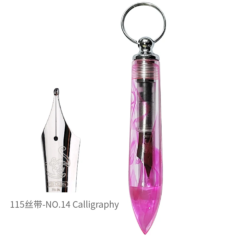 

Penbbs 353, универсальное сменное перо, перо для каллиграфии, длинный нож, шлифовальное специальное перо, акриловый цвет, большой яркий наконечник, круглый шлифовальный